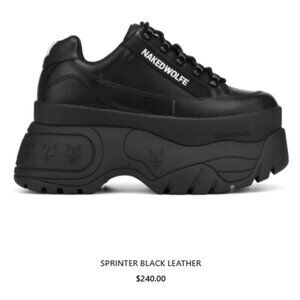 Naked Wolfe Sprinter Sneakers Black